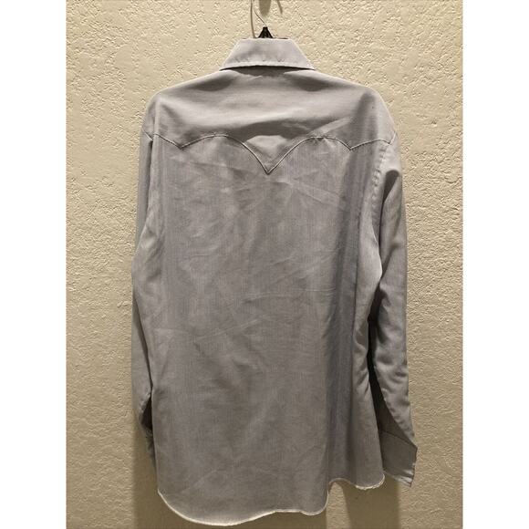 Tem Tex How The West is Worn USA Plaid Blue Western Snap Size 15.5” Neck - Picture 5 of 7